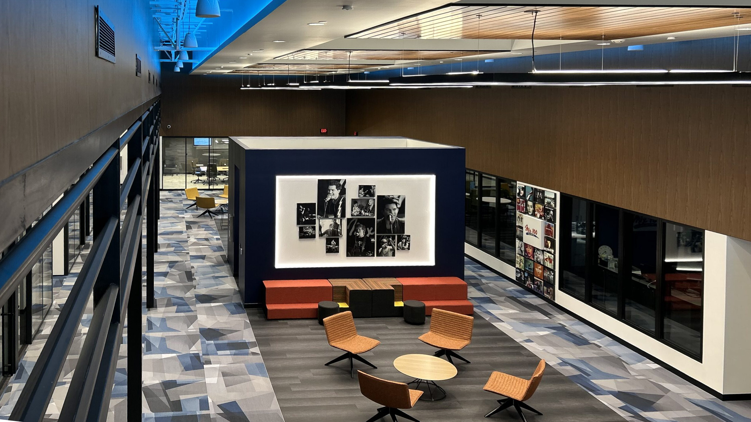 KSE Radio Station renovated headquarters in Colorado.