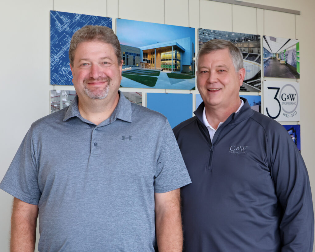 G&W Team members, Bryan McDaniel and Daniel Walsh.